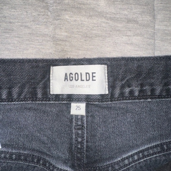 Agolde 90’s Jeans in Black, Size 25 - Picture 2 of 3